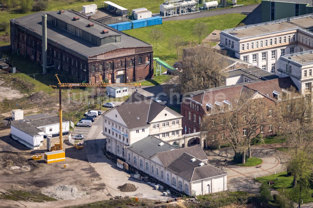 Luftbild Dortmund - Museums- Gebäude- Ensemble Hoesch-Museum in Dortmund im Bundesland Nordrhein-Westfalen, Deutschland