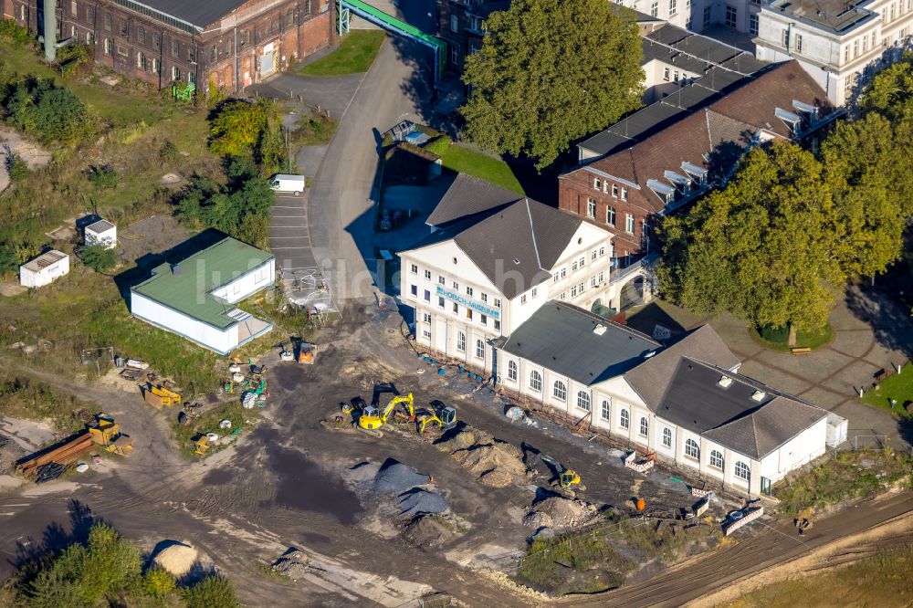 Luftbild Dortmund - Museums- Gebäude- Ensemble Hoesch-Museum in Dortmund im Bundesland Nordrhein-Westfalen, Deutschland