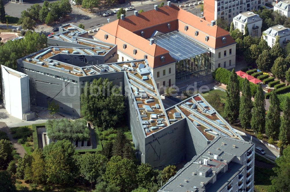 Berlin von oben - Museums- Gebäude- Ensemble Jüdisches Museum an der Lindenstraße in Berlin