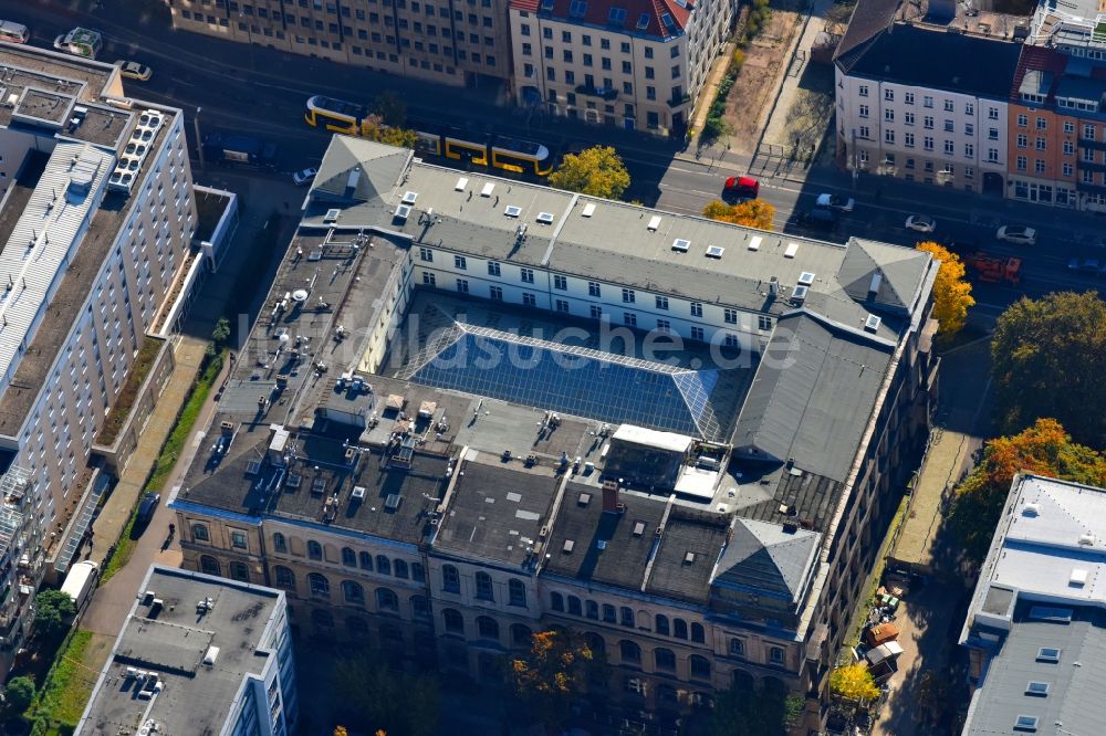 Luftaufnahme Berlin - Museums- Gebäude- Ensemble Museum für Naturkunde im Ortsteil Mitte in Berlin, Deutschland