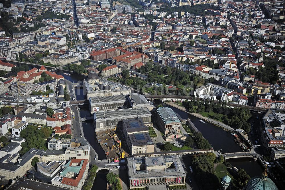 Berlin aus der Vogelperspektive: Museumsinsel