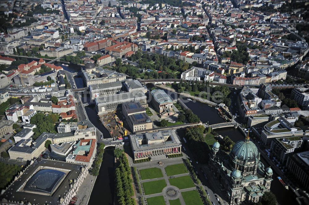 Luftbild Berlin - Museumsinsel