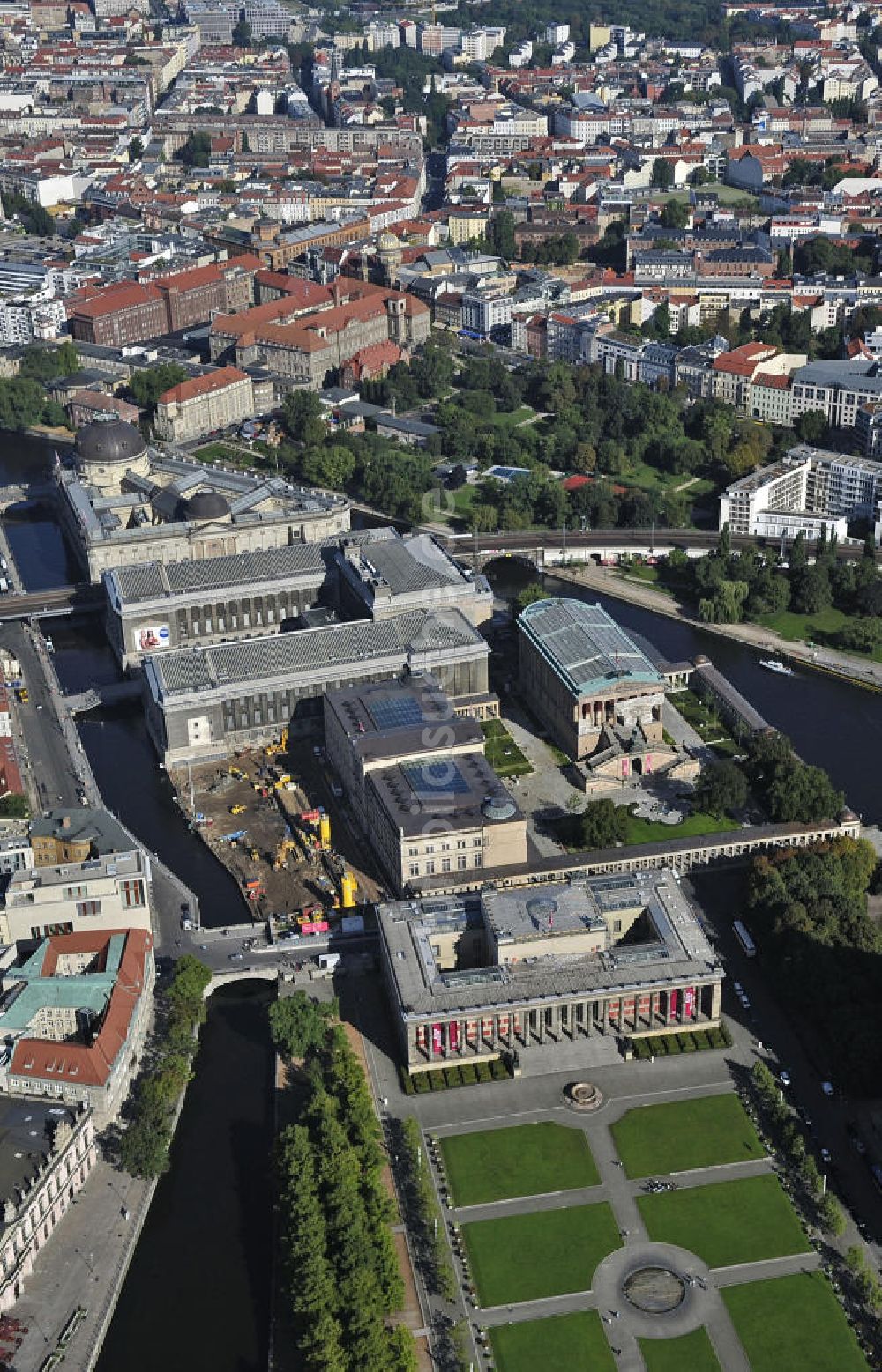 Luftaufnahme Berlin - Museumsinsel