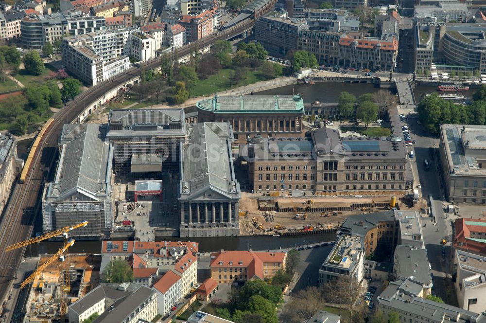 Luftbild Berlin - Museumsinsel Berlin