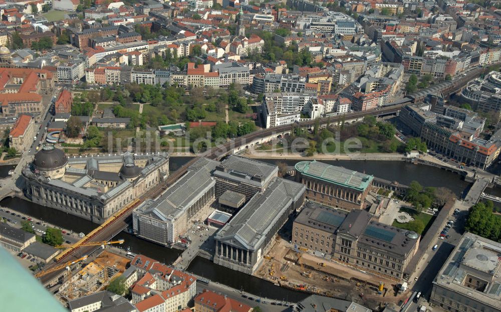 Luftaufnahme Berlin - Museumsinsel Berlin