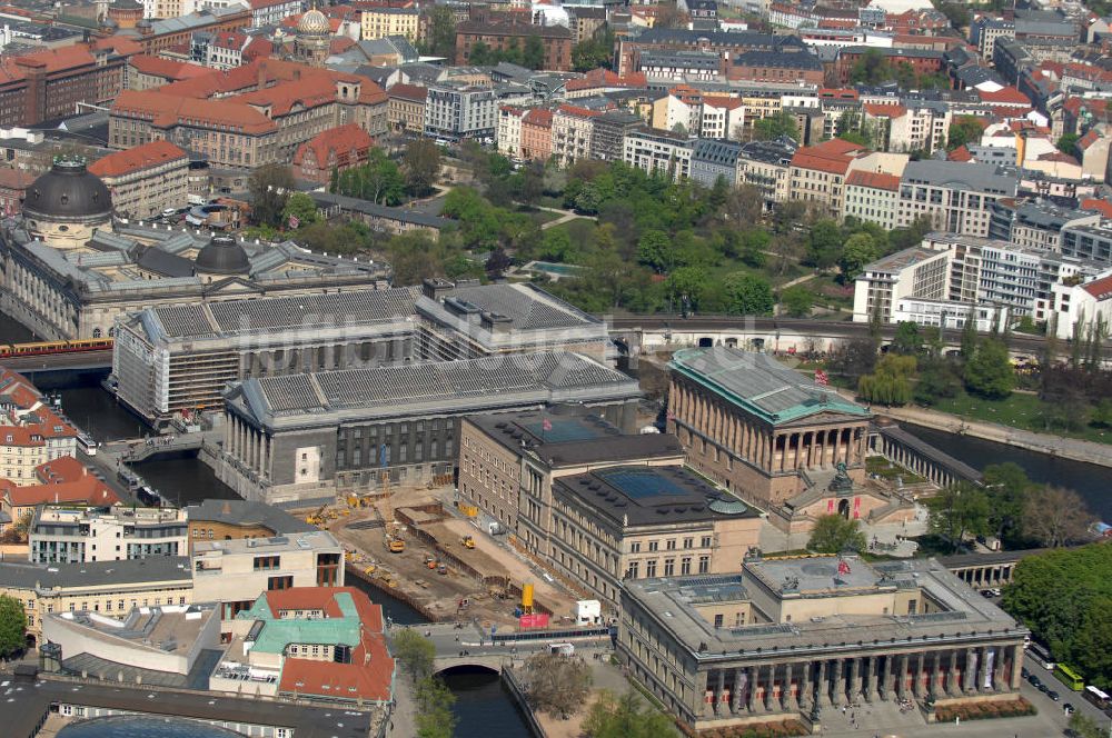 Berlin von oben - Museumsinsel Berlin