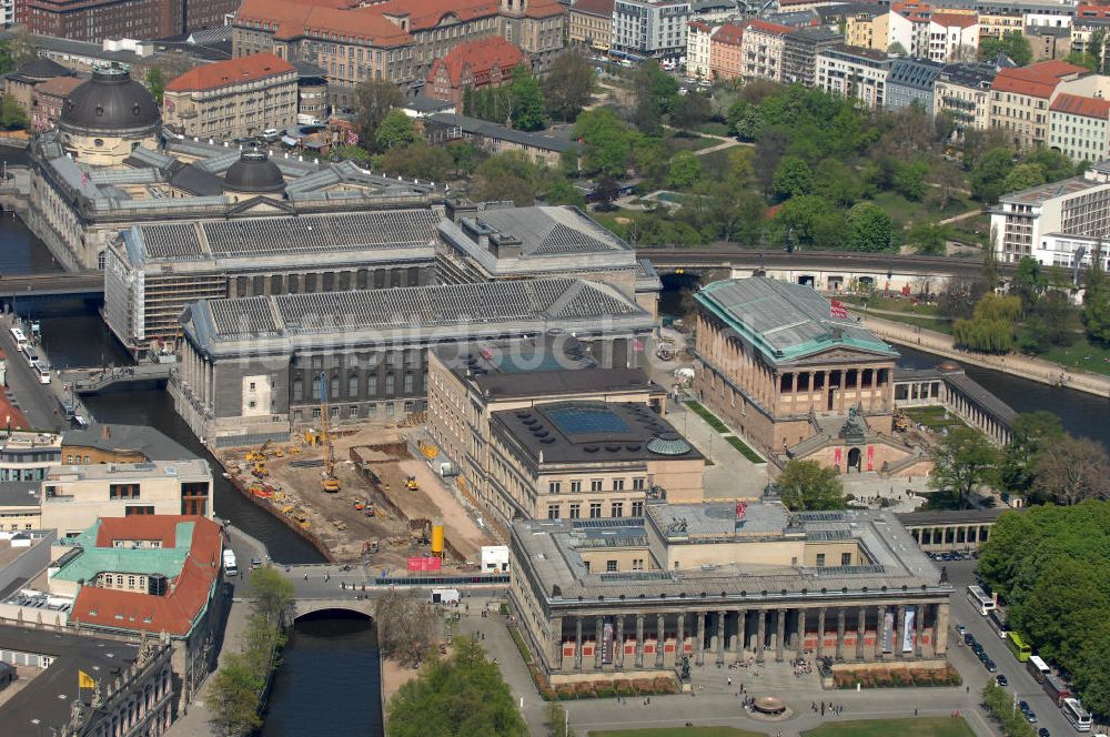 Luftbild Berlin - Museumsinsel Berlin