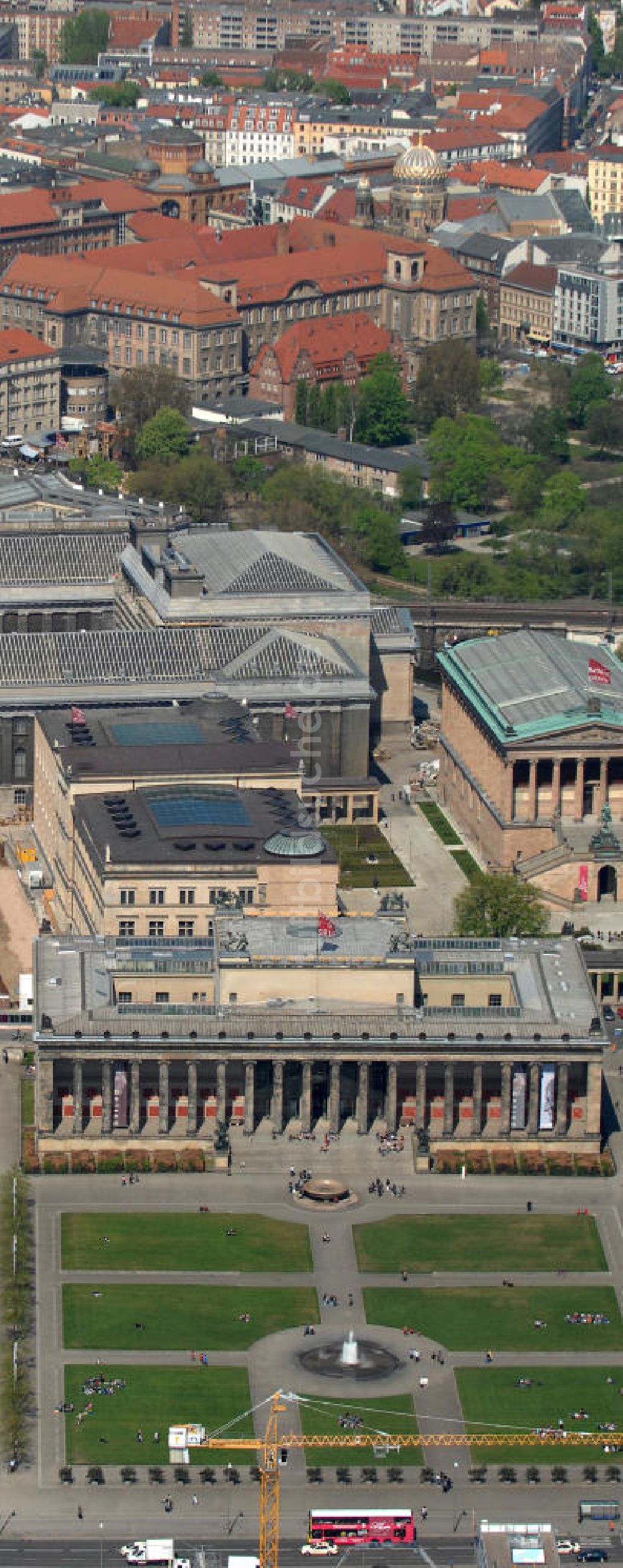 Berlin von oben - Museumsinsel Berlin