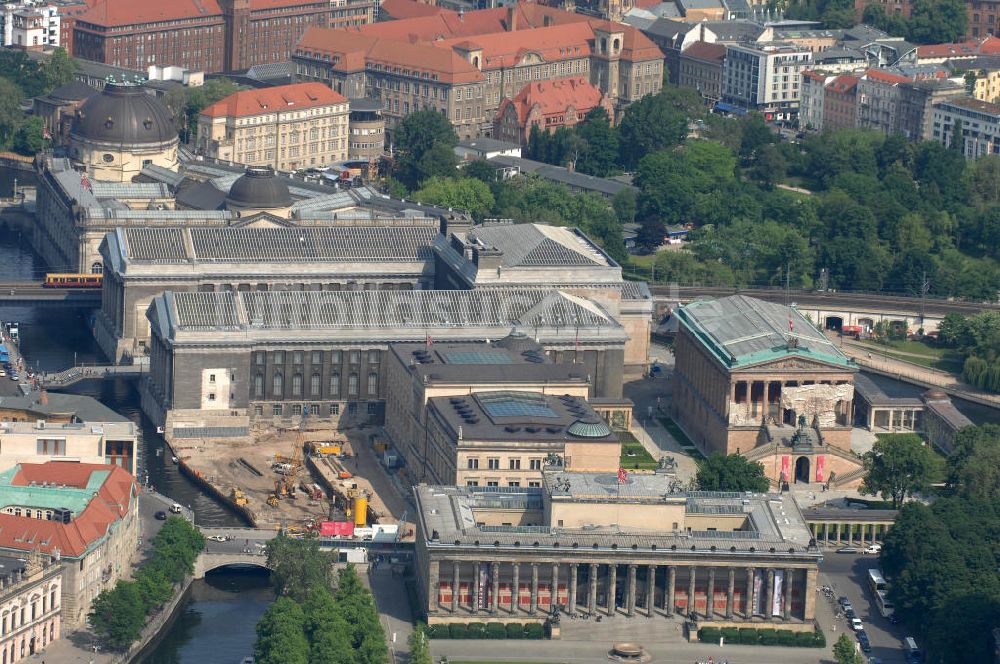 Luftaufnahme Berlin - Museumsinsel Berlin