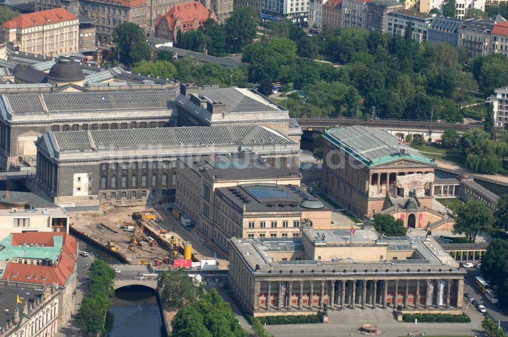 Berlin von oben - Museumsinsel Berlin