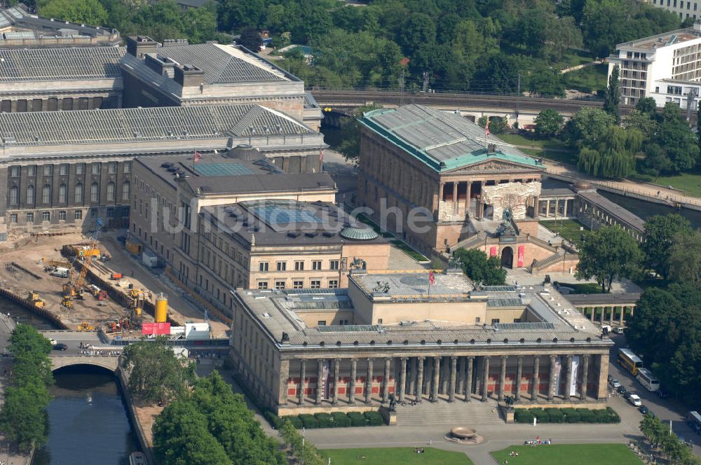 Berlin aus der Vogelperspektive: Museumsinsel Berlin