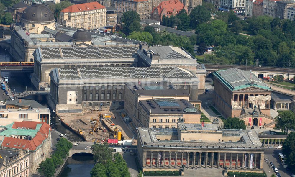 Berlin von oben - Museumsinsel Berlin