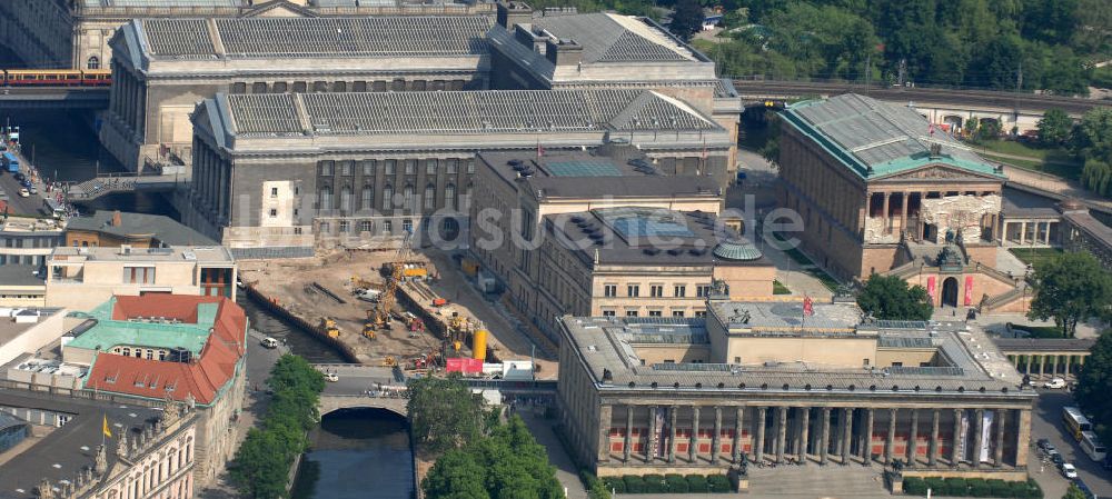 Berlin aus der Vogelperspektive: Museumsinsel Berlin