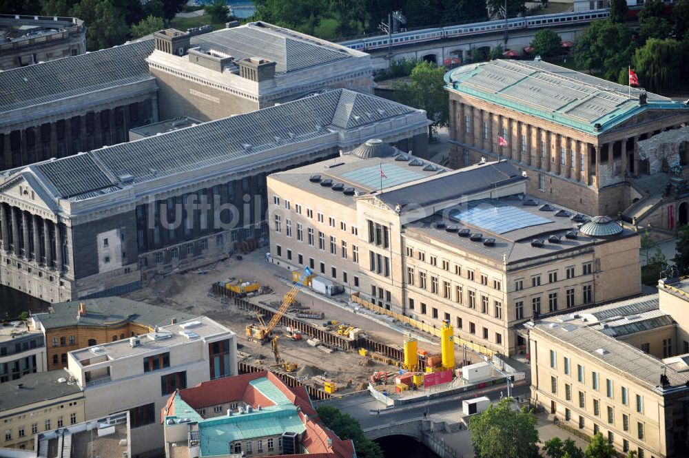 Berlin von oben - Museumsinsel Berlin