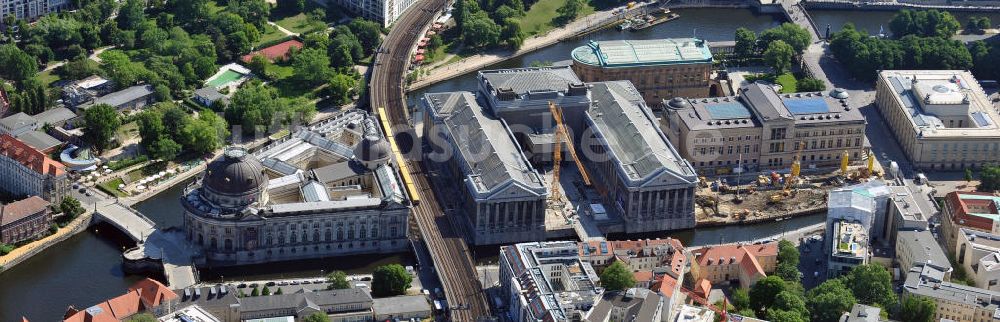 Luftbild Berlin Mitte - Museumsinsel in Berlin Mitte