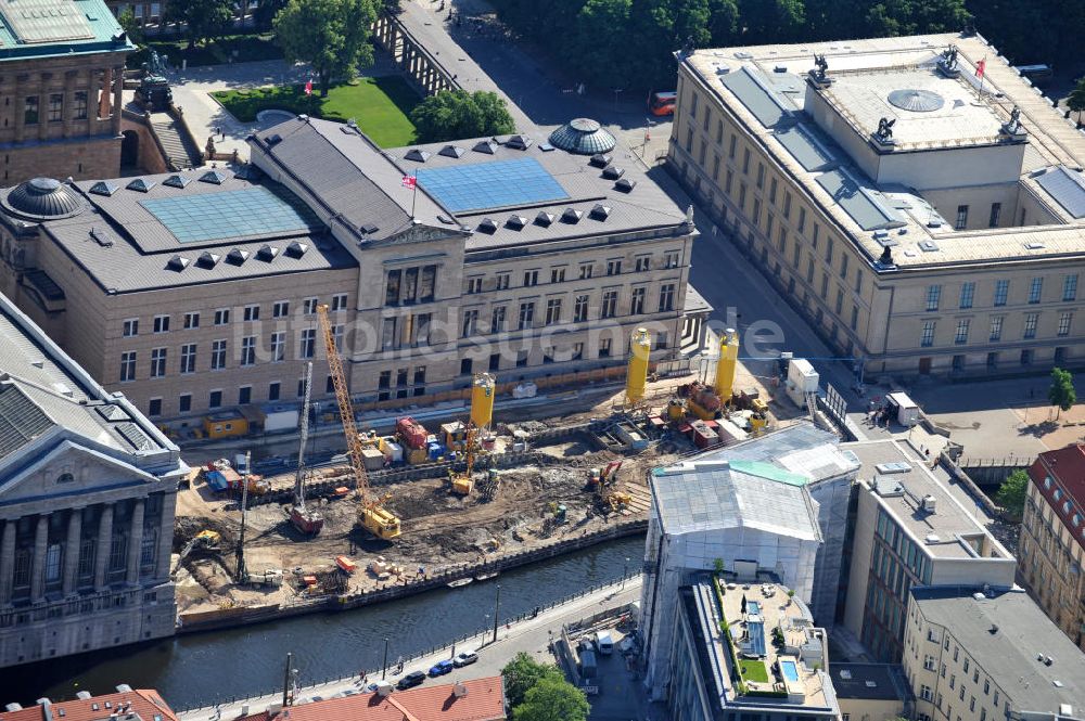 Luftbild Berlin Mitte - Museumsinsel in Berlin Mitte