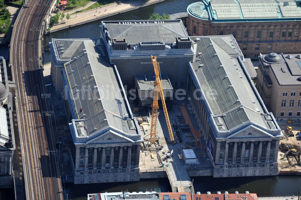 Luftaufnahme Berlin Mitte - Museumsinsel in Berlin Mitte