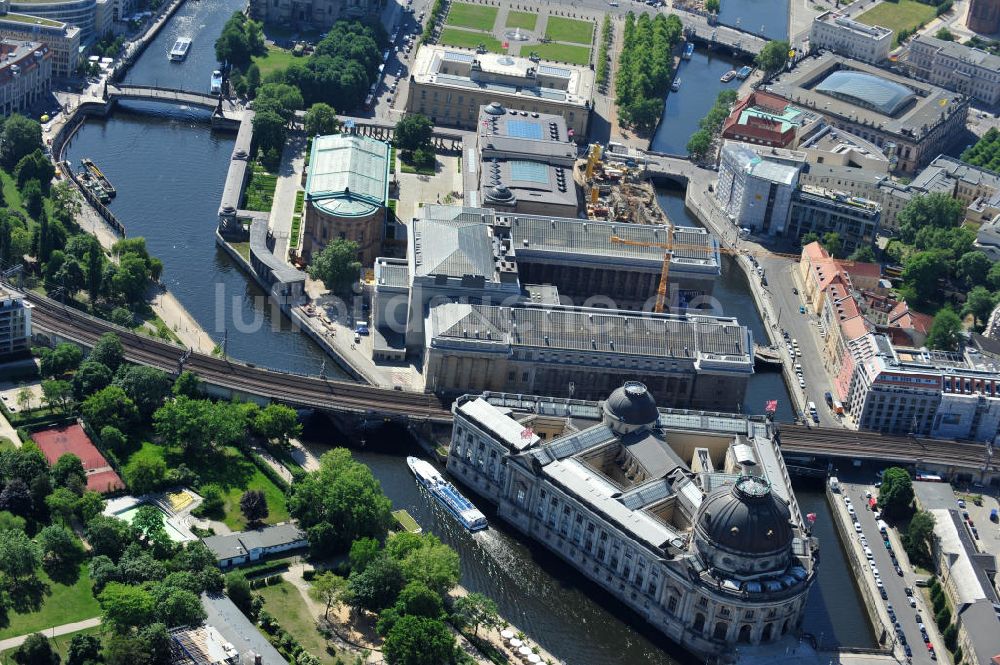 Luftbild Berlin Mitte - Museumsinsel in Berlin Mitte