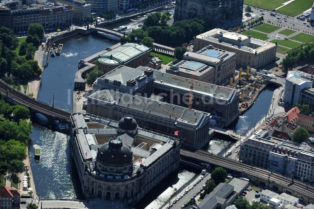 Luftbild Berlin Mitte - Museumsinsel in Berlin Mitte