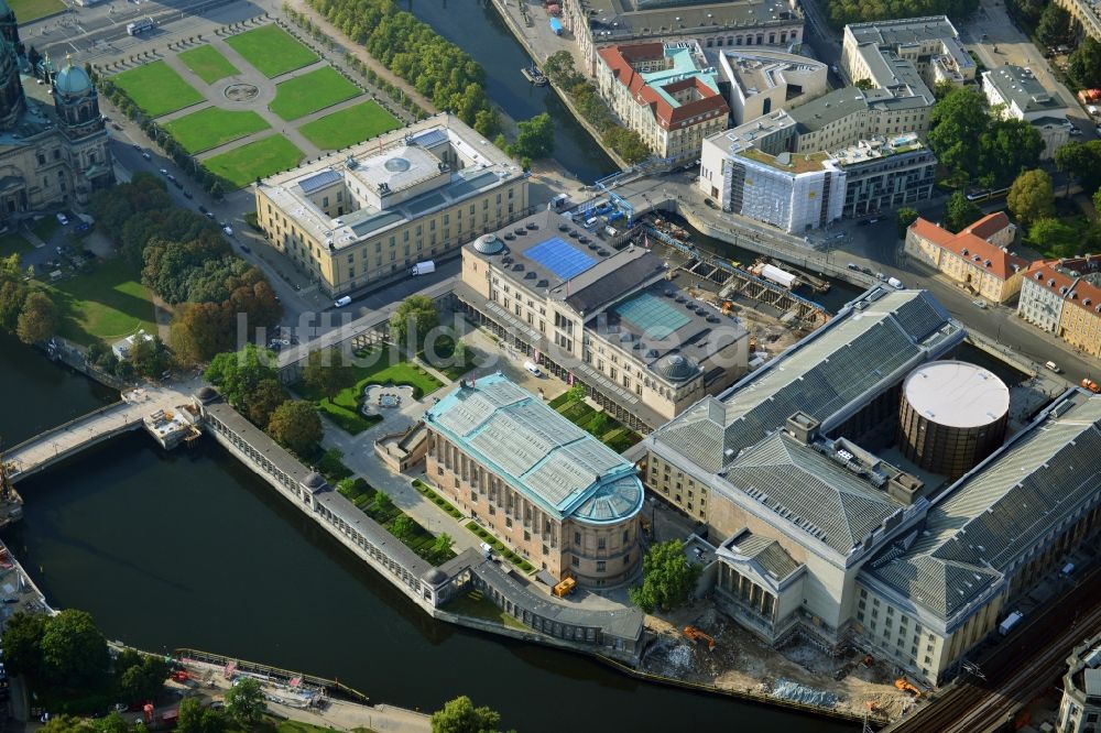 Berlin aus der Vogelperspektive: Museumsinsel in Berlin - Mitte