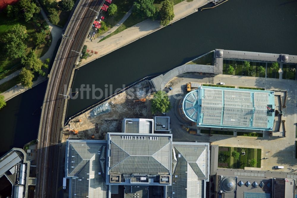 Luftbild Berlin - Museumsinsel in Berlin - Mitte