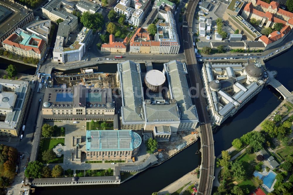 Berlin aus der Vogelperspektive: Museumsinsel in Berlin - Mitte