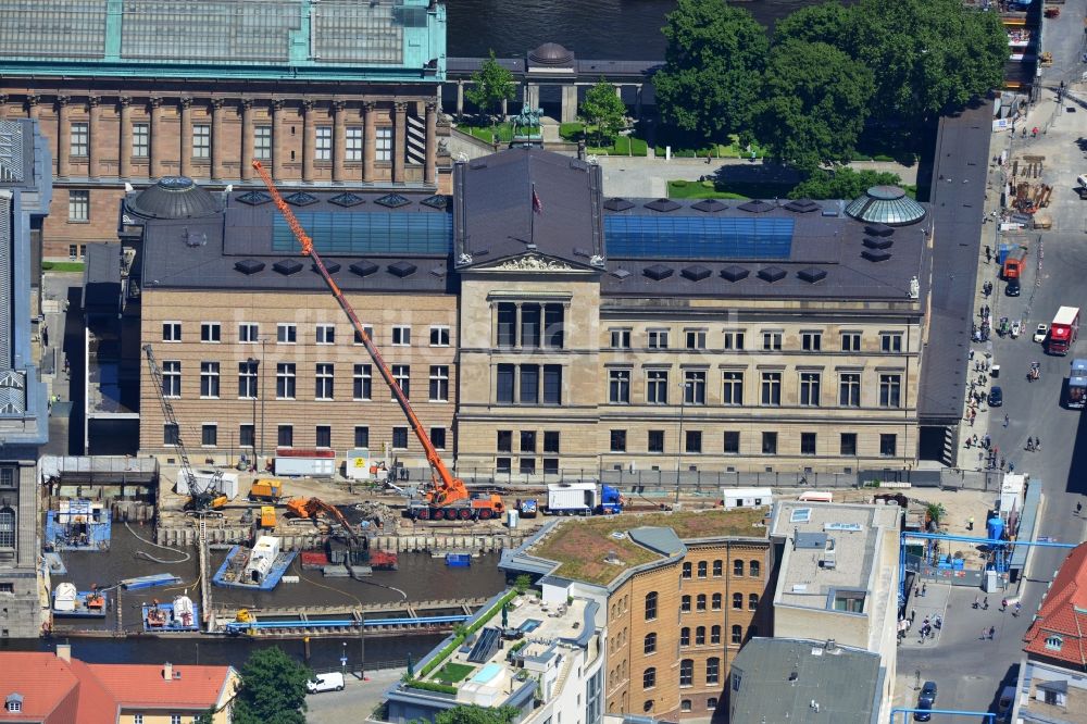 Berlin aus der Vogelperspektive: Museumsinsel in Berlin - Mitte