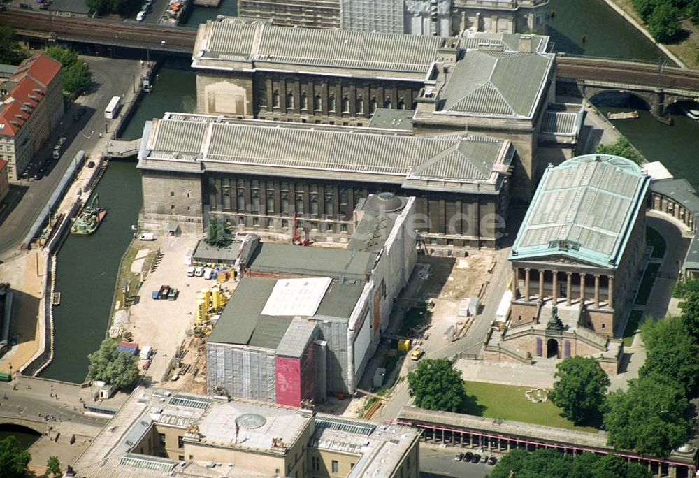 Berlin von oben - Museumsinsel Berlin-Mitte