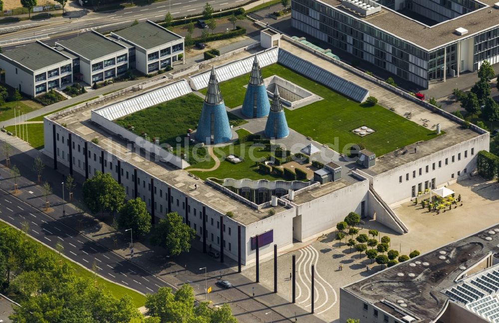 Luftbild Bonn - Museumsmeile mit der Kunst- und Ausstellungshalle der Bundesrepublik Deutschland und dem Haus der Geschichte in Bonn