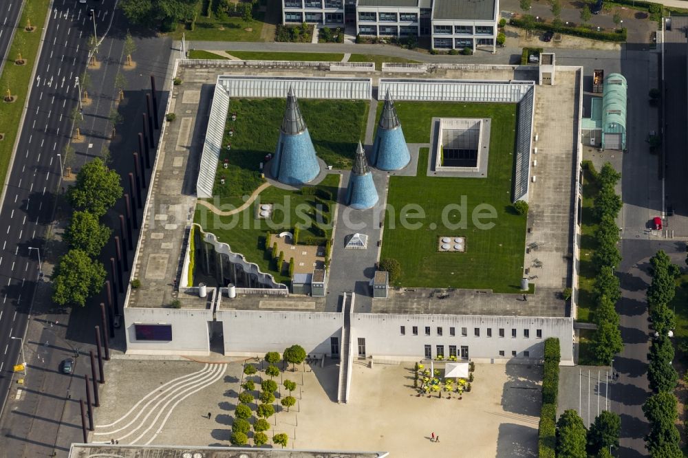 Luftbild Bonn - Museumsmeile mit der Kunst- und Ausstellungshalle der Bundesrepublik Deutschland und dem Haus der Geschichte in Bonn