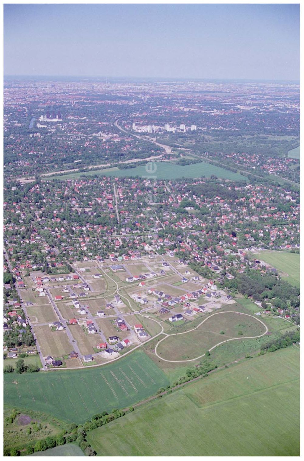 Luftbild Teltow / Brandenburg - Musikerviertel Teltow