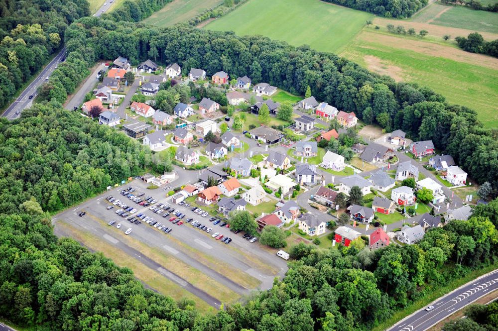 Luftbild Bad Vilbel - Musterhaus-Siedlung in Bad Vilbel