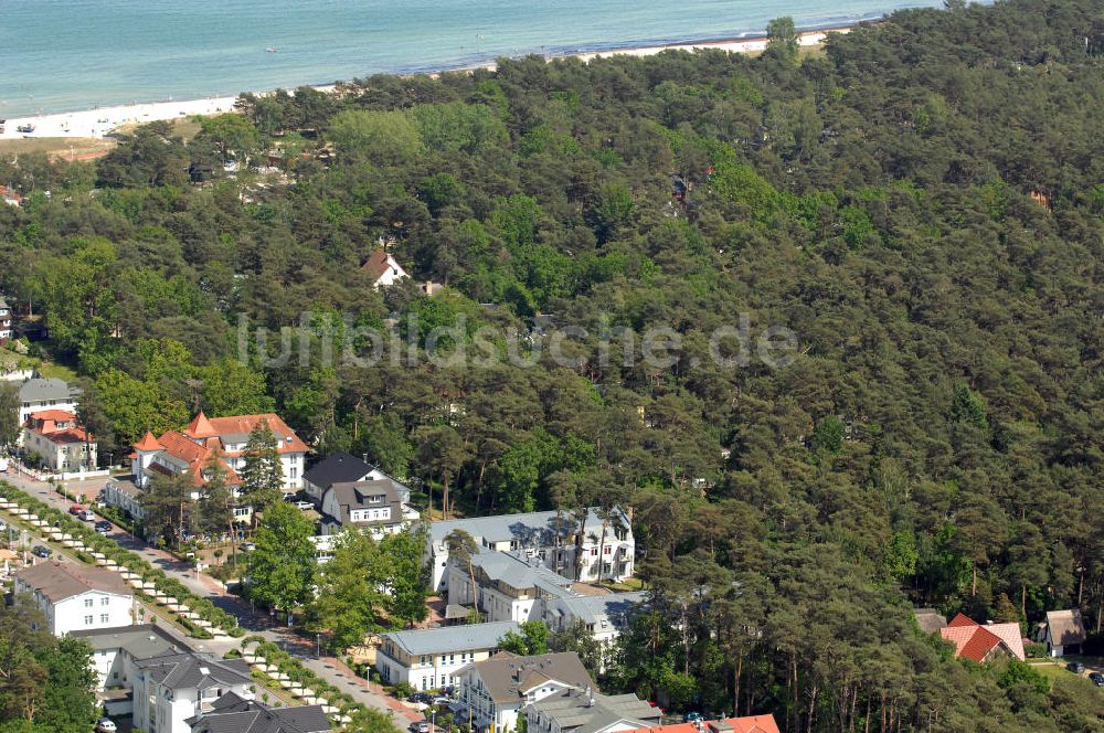 Luftbild BAABE - Mutter und Kind- Klinik der AWO Sano gGmbH an der Strandstrasse 20 in 18586 Ostseebad Baabe