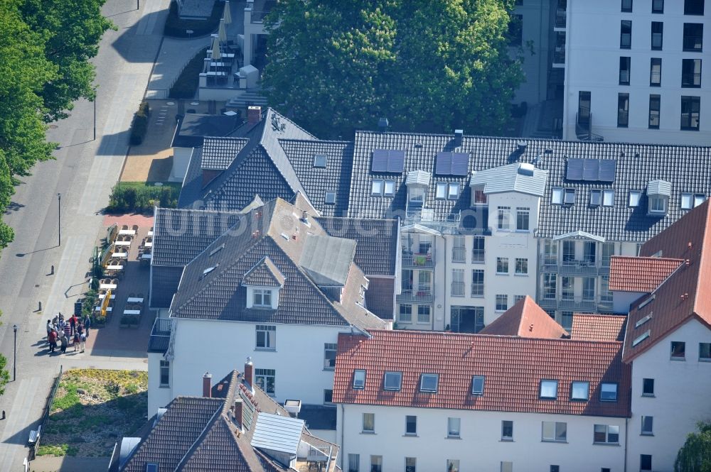 Kühlungsborn aus der Vogelperspektive: Mutter-Kind-Kurhaus der AWO Sano gGmbH am Ostseestrand von Kühlungsborn in Mecklenburg-Vorpommern