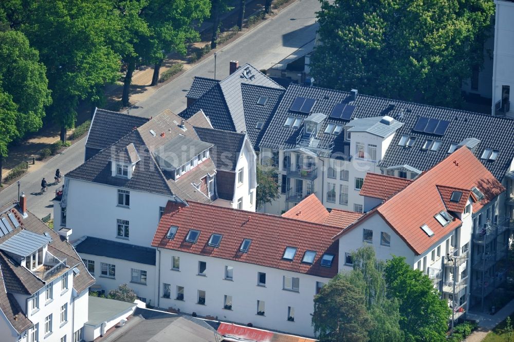 Luftbild Kühlungsborn - Mutter-Kind-Kurhaus der AWO Sano gGmbH am Ostseestrand von Kühlungsborn in Mecklenburg-Vorpommern