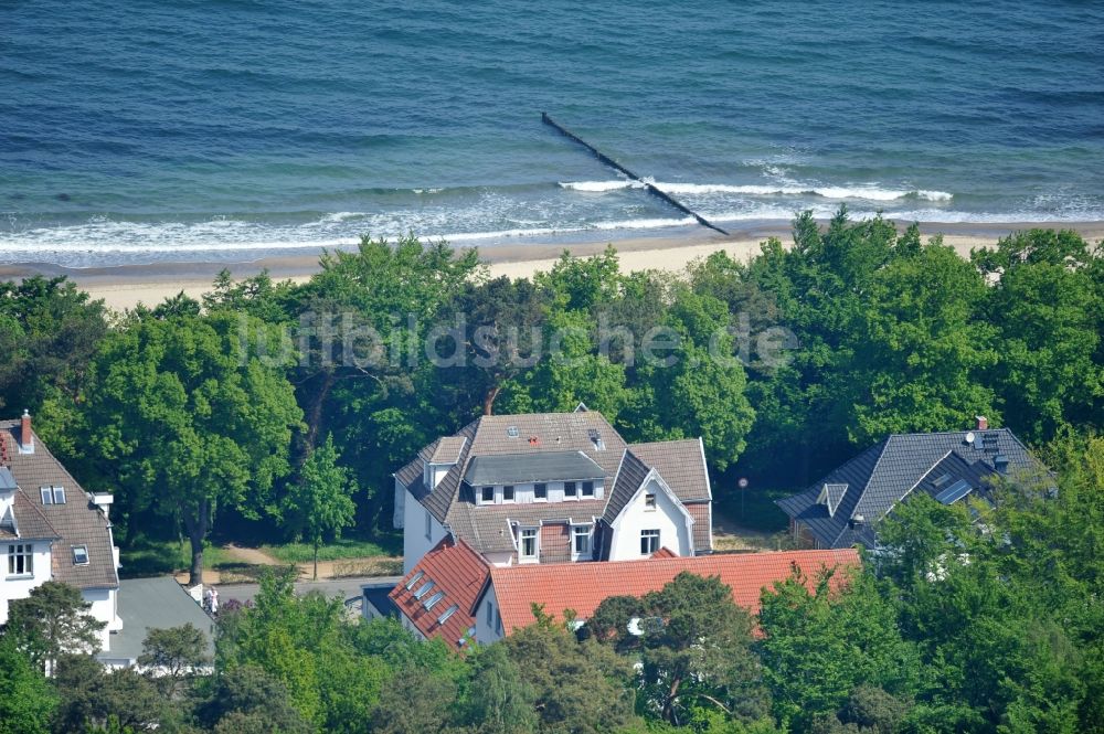 Luftbild Kühlungsborn - Mutter-Kind-Kurhaus der AWO Sano gGmbH am Ostseestrand von Kühlungsborn in Mecklenburg-Vorpommern