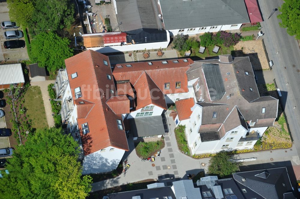 Luftaufnahme Kühlungsborn - Mutter-Kind-Kurhaus der AWO Sano gGmbH am Ostseestrand von Kühlungsborn in Mecklenburg-Vorpommern