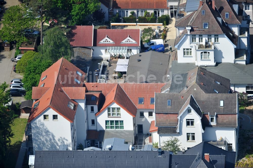 Kühlungsborn aus der Vogelperspektive: Mutter-Kind-Kurhaus der AWO Sano gGmbH am Ostseestrand von Kühlungsborn in Mecklenburg-Vorpommern