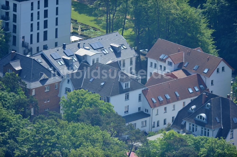 Kühlungsborn aus der Vogelperspektive: Mutter-Kind-Kurhaus der AWO Sano gGmbH am Ostseestrand von Kühlungsborn in Mecklenburg-Vorpommern