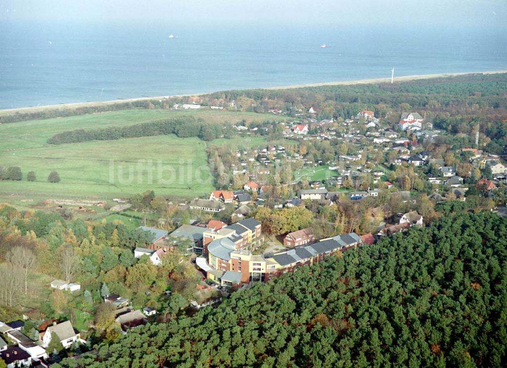 Luftbild Seeheilbad Graal-Müritz / Mecklenburg - Vorpommern - Mutter- und Kind Kurhaus Tannenhof im Seeheilbad Graal-Müritz in Mecklenburg - Vorpommern.