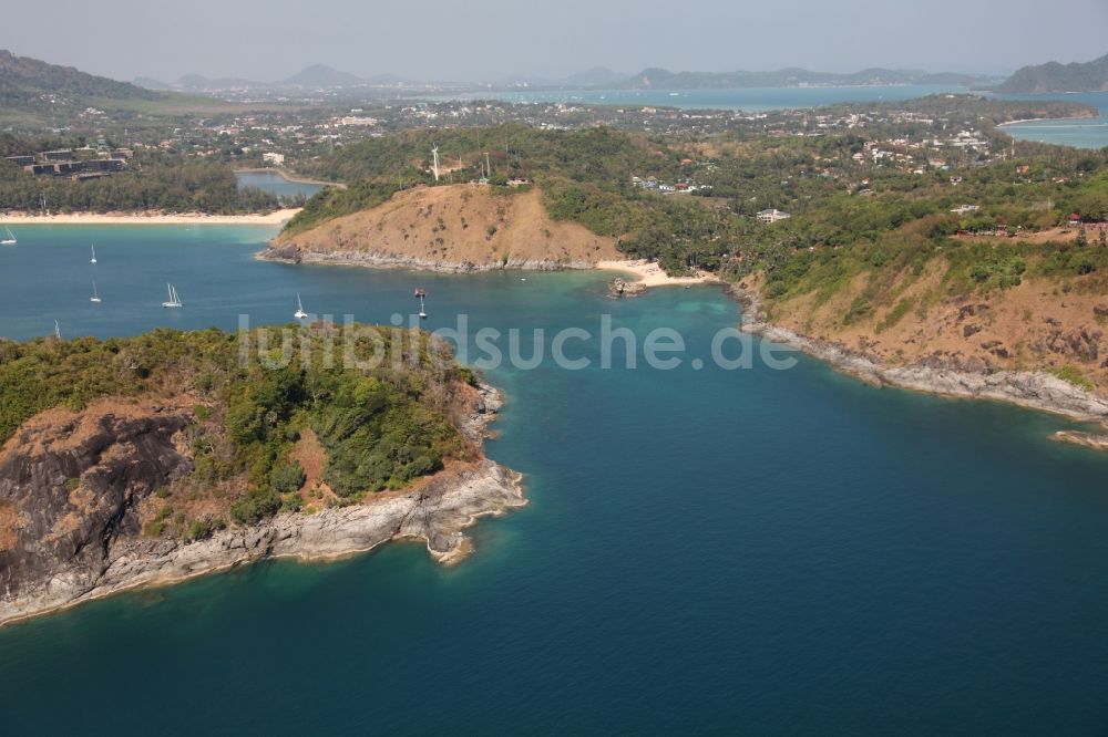 Luftbild Rawai - Naihan-Bucht südlich der Stadt Rawai auf der Insel Phuket in Thailand