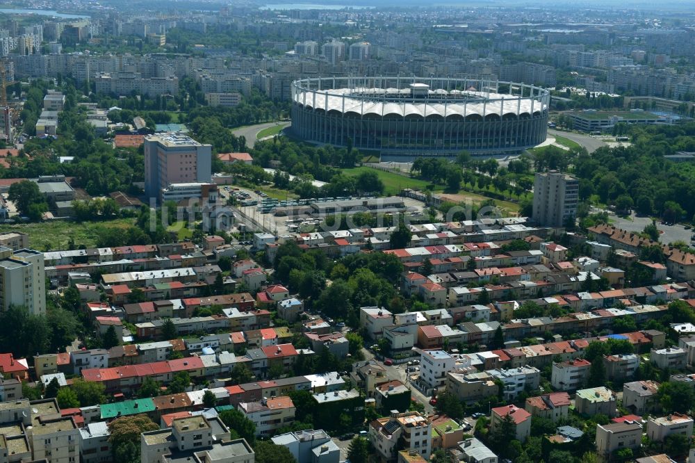 Luftaufnahme Bukarest - National Arena - Stadion in ...