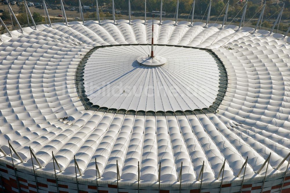 Luftbild Warschau / Warszawa / Warsaw - National Stadion Warschau / Warszawa - soccer stadium EM 2012