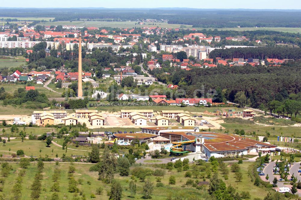 Luftbild TEMPLIN - Natur-Therme Templin