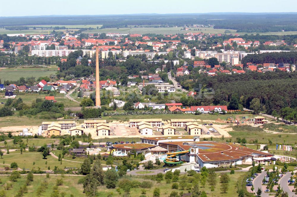 Luftaufnahme TEMPLIN - Natur-Therme Templin