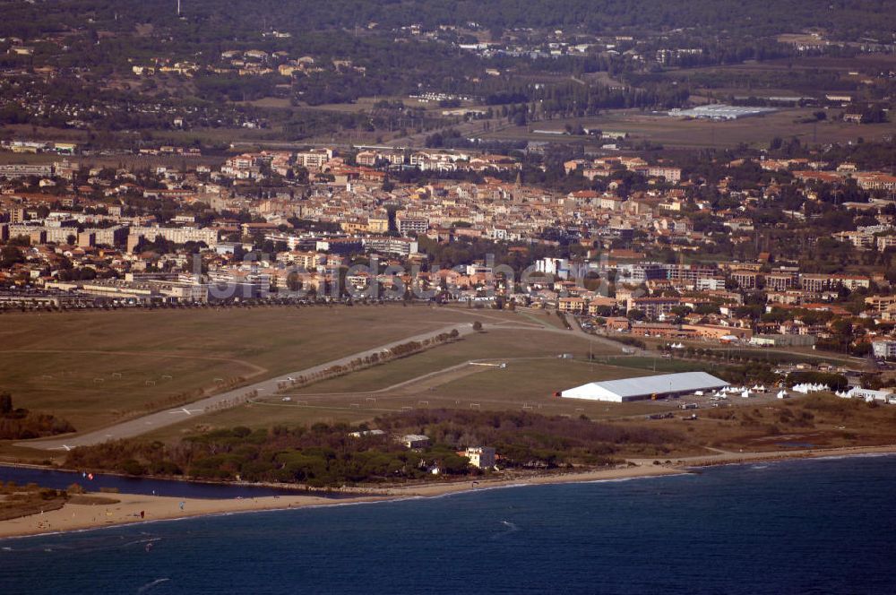 Fréjus von oben - Naturpark von Fréjus an der Cote d'Azur in Frankreich