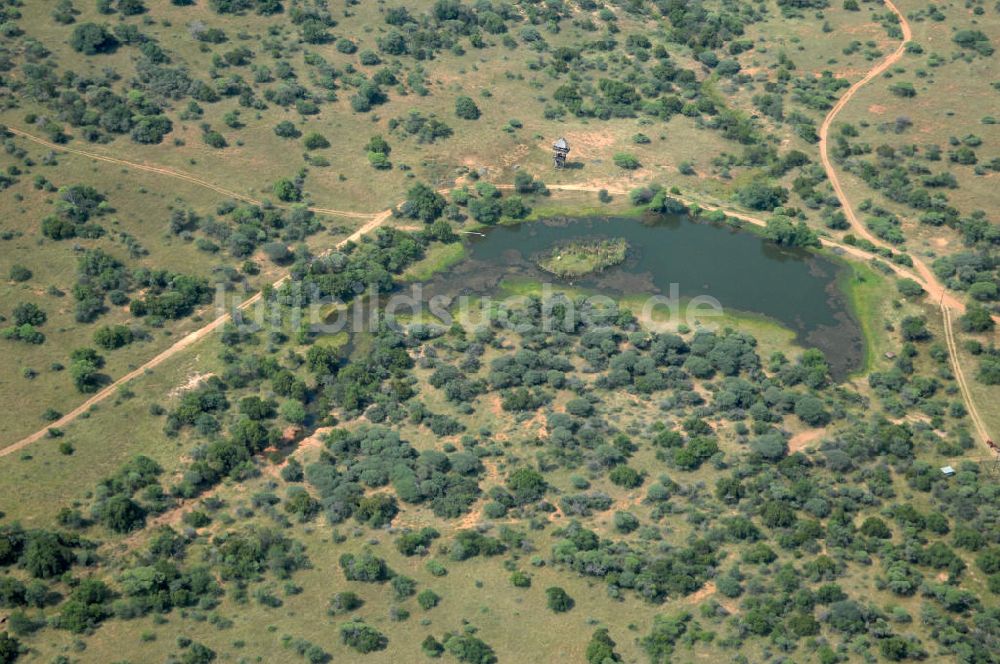 Luftaufnahme Beestekraal - Naturreservat Mziki Nature - Mziki Nature Reserve at Beestekraal