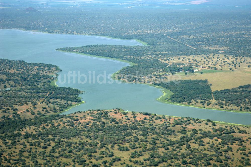 Beestekraal aus der Vogelperspektive: Naturreservat Mziki Nature - Mziki Nature Reserve at Beestekraal