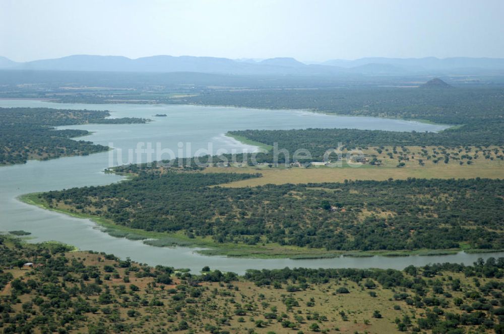 Luftaufnahme Beestekraal - Naturreservat Mziki Nature - Mziki Nature Reserve at Beestekraal