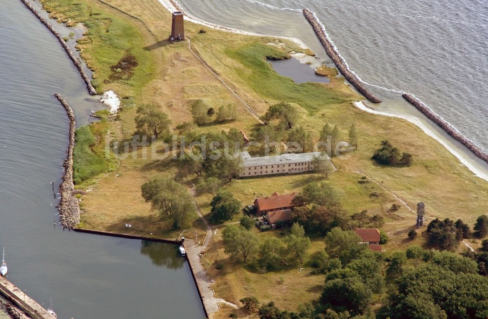 Luftbild Ruden - Naturschutzgebiet Ostseeinsel Ruden, eine Insel in der Mündung des Peenestroms in Mecklenburg-Vorpommern